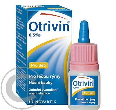 OTRIVIN 0,5‰ nosní kapky 10ml